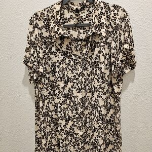 Lane Bryant Leopard Print Maxi Dress Excellent Conditions